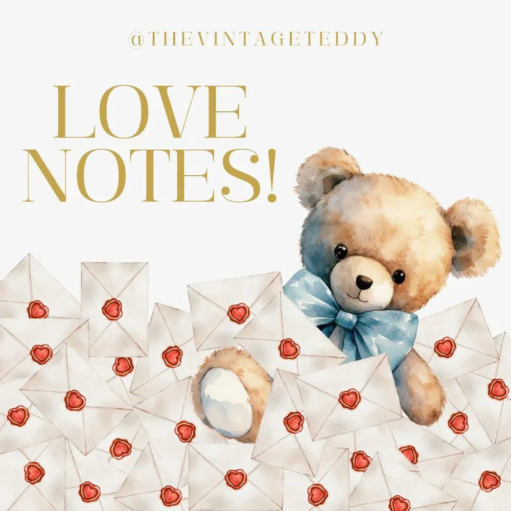 Love Notes! @thevintageteddy - Picture 1 of 1